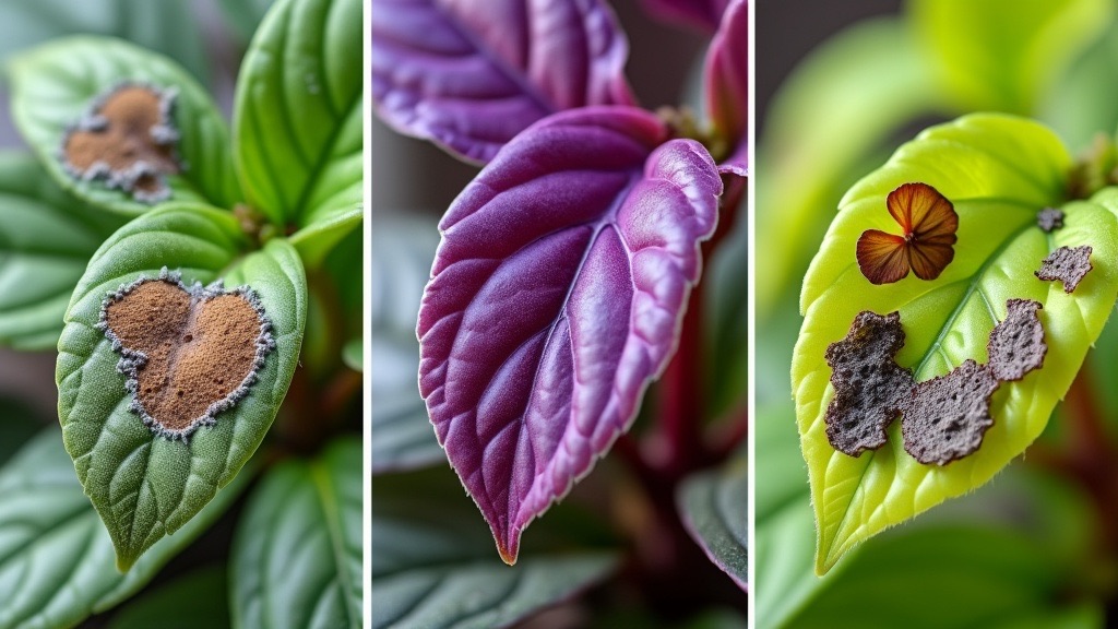 Enfermedades y problemas ambientales comunes en violetas africanas